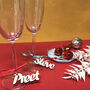 Personalised Five Name Wine Glass Charms, thumbnail 4 of 7