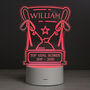 Personalised Trophy LED Colour Changing Night Light, thumbnail 5 of 9