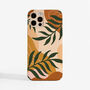 Abstract Leaves Phone Case, thumbnail 1 of 2
