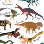 Colourful Dinosaurs Print, thumbnail 4 of 12