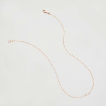 Tiny Freshwater Pearl Necklace, 2 of 12