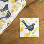 Blackbirds And Buttercups Luxury Wrapping Paper Pack, thumbnail 4 of 6