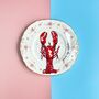 You're My Lobster Vintage Cake Plate Wall Decor, thumbnail 1 of 5