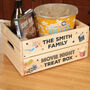 Personalised Family Movie Night Treat Box Crate, thumbnail 1 of 1