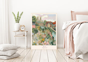 York England City Travel Art Print, 4 of 4
