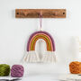 Make Your Own Spring Macrame Rainbow Craft Kit, thumbnail 1 of 8