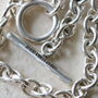Heart T Bar Bracelet, thumbnail 3 of 8