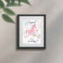 Personalised Unicorn Children’s Nursery Framed Print, thumbnail 7 of 10