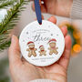 Personalised Family First Christmas Ornament 2025, thumbnail 4 of 7