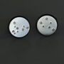 Hand Made Silver Constellation Cufflinks, thumbnail 3 of 10
