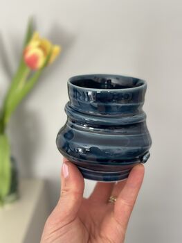 Handmade Porcelain Set Of Two Tumblers, 5 of 6