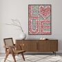 Personalised Love Photo Mosaic, thumbnail 1 of 2