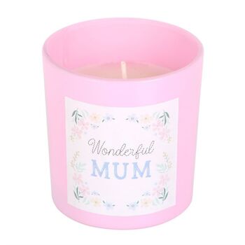 Wonderful Mum Candle – Mother’s Day Gifts, 2 of 4