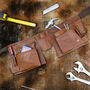 Personalised Brown Leather Tool Belt, thumbnail 1 of 8