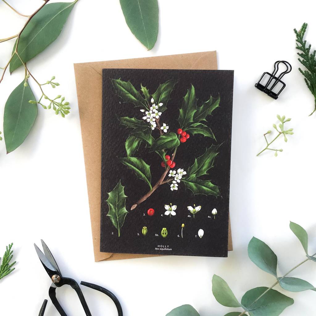 Botanical Xmas Cards