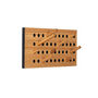 Oak Pegboard Coat Rack, thumbnail 2 of 4