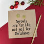Handmade Sprout Christmas Cards, thumbnail 3 of 6