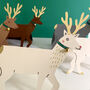 A Herd Of Three Standing Reindeer Cards, thumbnail 2 of 7
