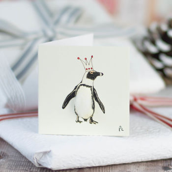 Christmas Penguin Gift Tags, Pack Of Four, 2 of 2