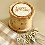 Small 'Happy Birthday' Cookie Pie 20 Flavours, thumbnail 6 of 9