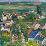 European Village Victorian Landscape Framed Or Unframed, thumbnail 3 of 12