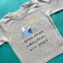 'Going On An Adventure' Long Sleeve Baby Tshirt, thumbnail 4 of 4