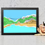 Clifton Suspension Bridge Bristol Colour Pop Print, thumbnail 2 of 2