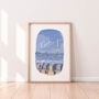 Paris Skyline At Night Fine Art Print, thumbnail 1 of 5