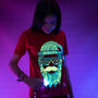 Cool Santa Interactive Glow In The Dark T Shirt, thumbnail 5 of 7