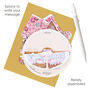Pop Up 3D Christmas Gingerbread House Greeting Card, thumbnail 3 of 5