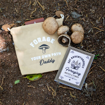 Personalised Outdoor Foraging Pouch And Notebook, 2 of 10