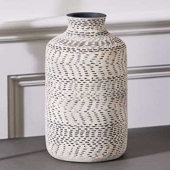 Welte Textured Stoneware Vase, 3 of 5