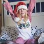 Christmas Personalised Kids Pyjamas, thumbnail 1 of 4