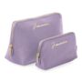 Personalised Saffiano Leather Cosmetic Makeup Toiletry Bag, thumbnail 4 of 6