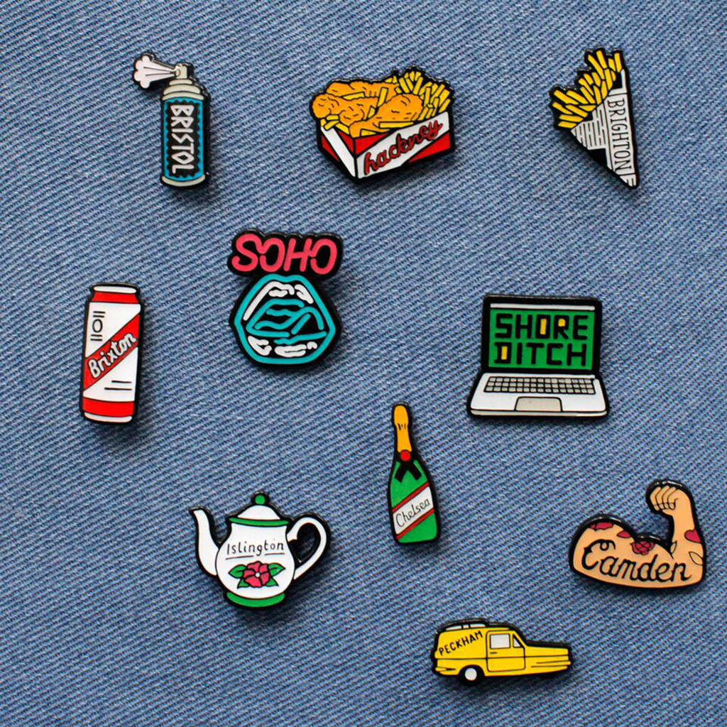Pins And Keyrings By Jenni Sparks, 1 of 2