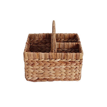 Personalised Vintage Woven Gift Basket, 2 of 4