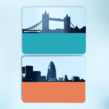London Table Mat Set. Boxed Set Of Six Designs. Set One, 2 of 5
