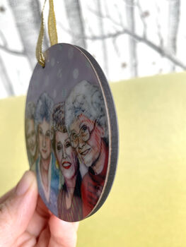 Golden Girls Christmas Bauble, 6 of 6