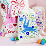 Personalised Happy Easter Bunny Sack, thumbnail 4 of 8