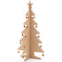 Kid Eco Cardboard Christmas Tree Single Pack Brown, thumbnail 4 of 6