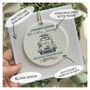 Wedding Personalised Card With Keepsake, thumbnail 3 of 4
