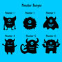 Personalised Monster Family T Shirt Set, thumbnail 3 of 10