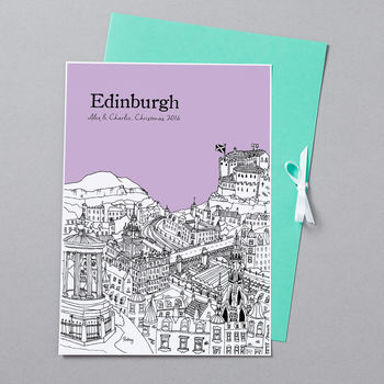 Personalised Edinburgh Print, 9 of 10