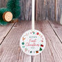 Personalised Baby’s First Christmas Tree Ornament, thumbnail 5 of 7