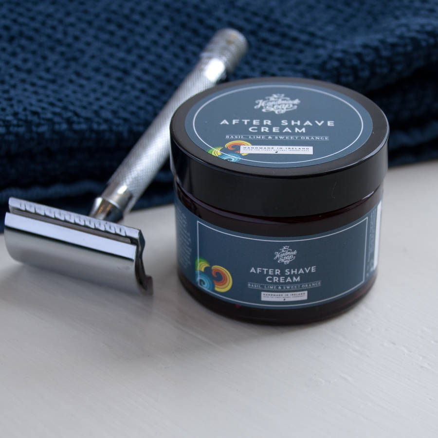 Mens Aftershave Soothing Cream By The Handmade Soap Company
