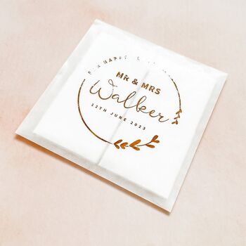 Personalised Wedding Tissues For Happy Tears, 2 of 2