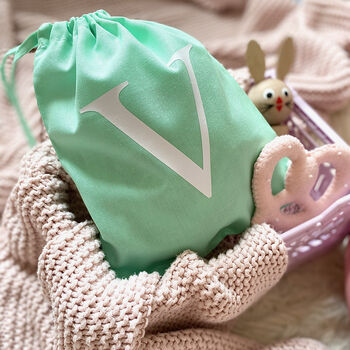 Personalised Initial Toy Storage Bag, 5 of 7