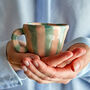 Striped Stoneware Mug, thumbnail 5 of 7