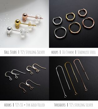 Moonstone Birthstone Threader Earrings, 10 of 12