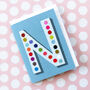 Mini N Alphabet Card, thumbnail 1 of 5